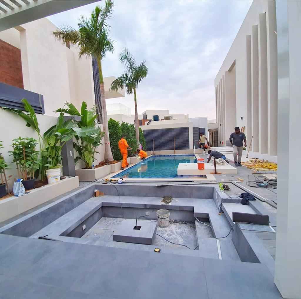 Palm Jumeirah Pool Refurbishment