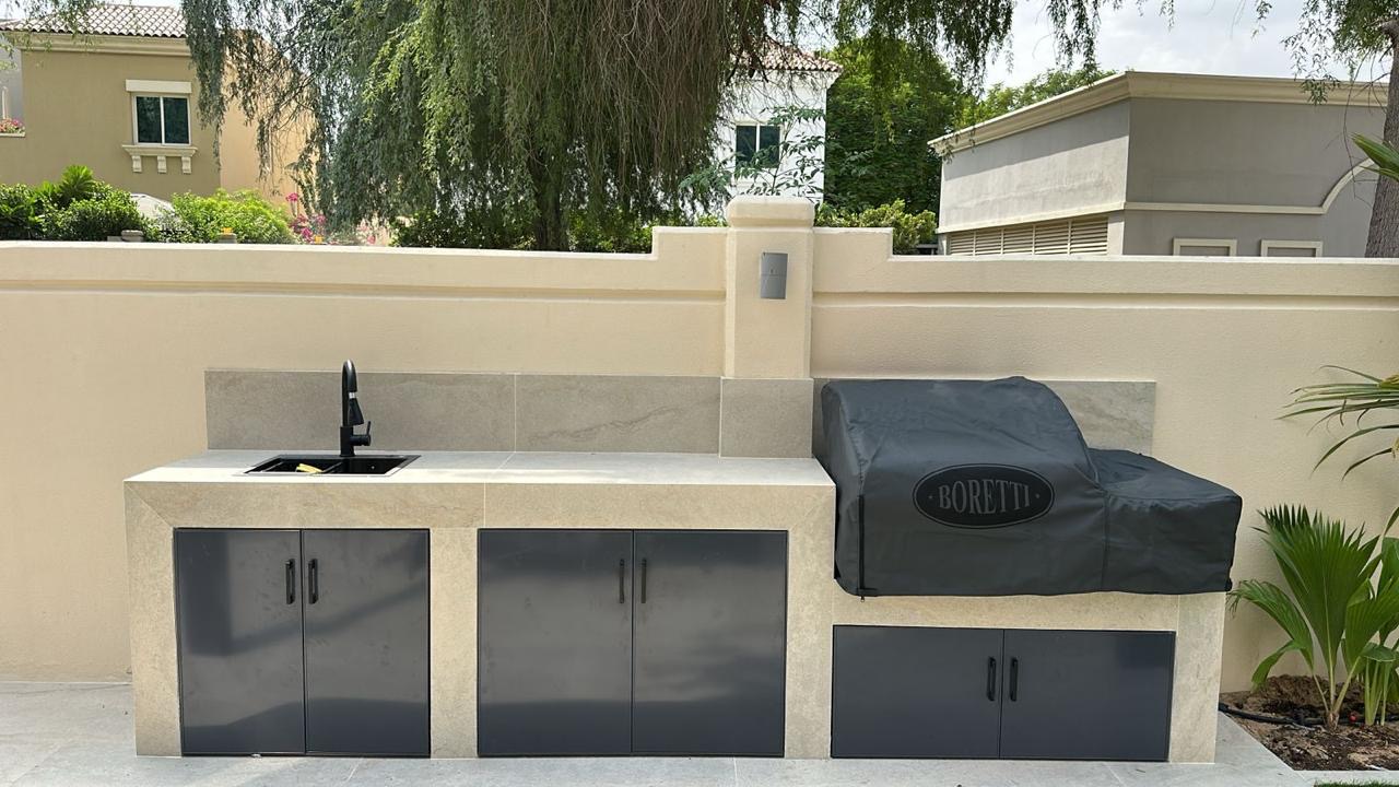 BBQ entertainment area